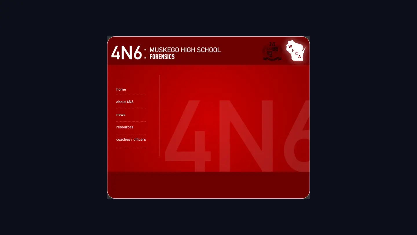 The 4N6 Muskego High School Forensics site