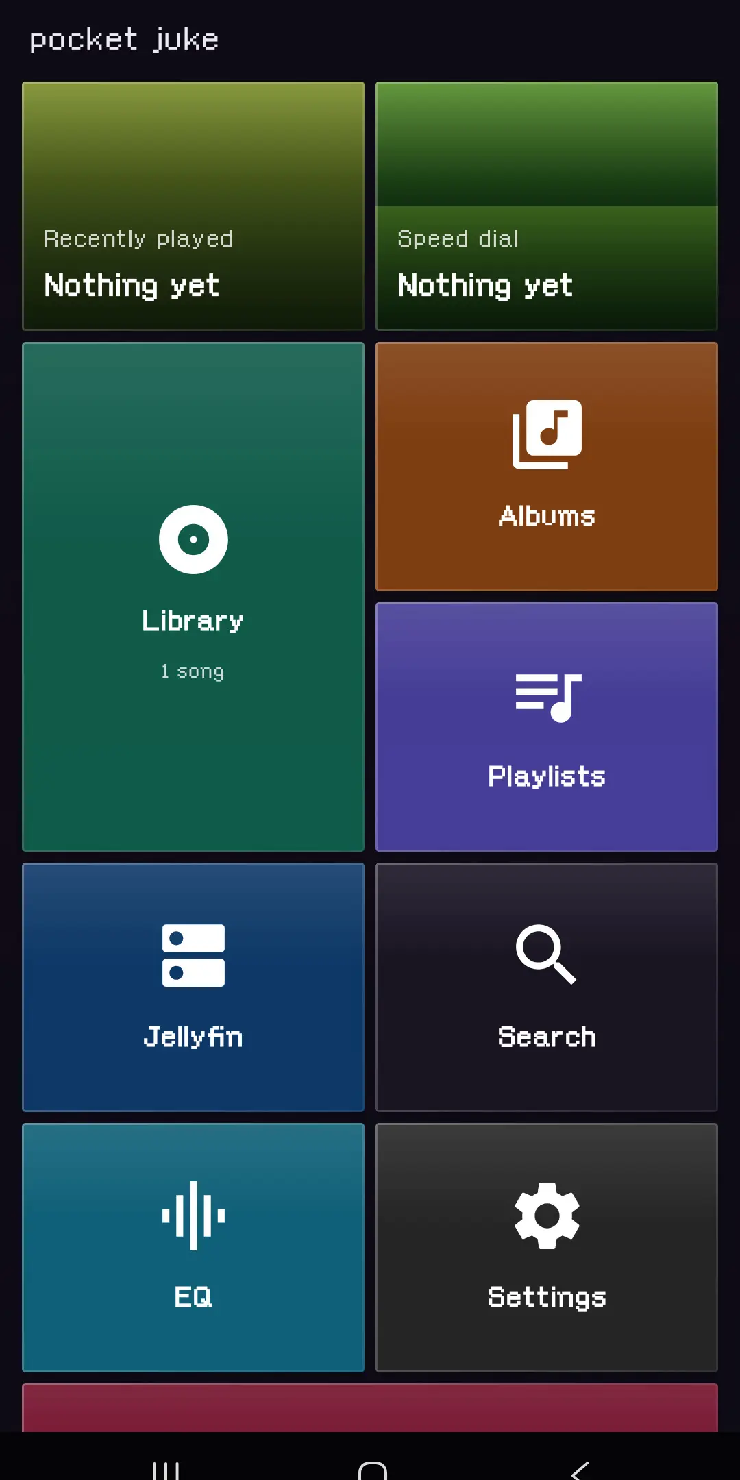 Pocket Juke: A Music Player That Just Plays Your Music